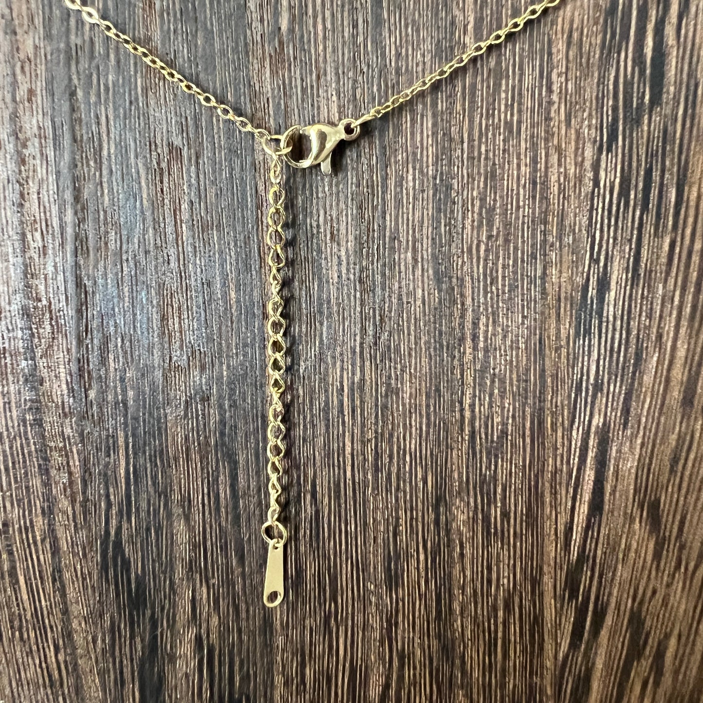 Celestial Galaxy 18K Gold Plated Pendant
